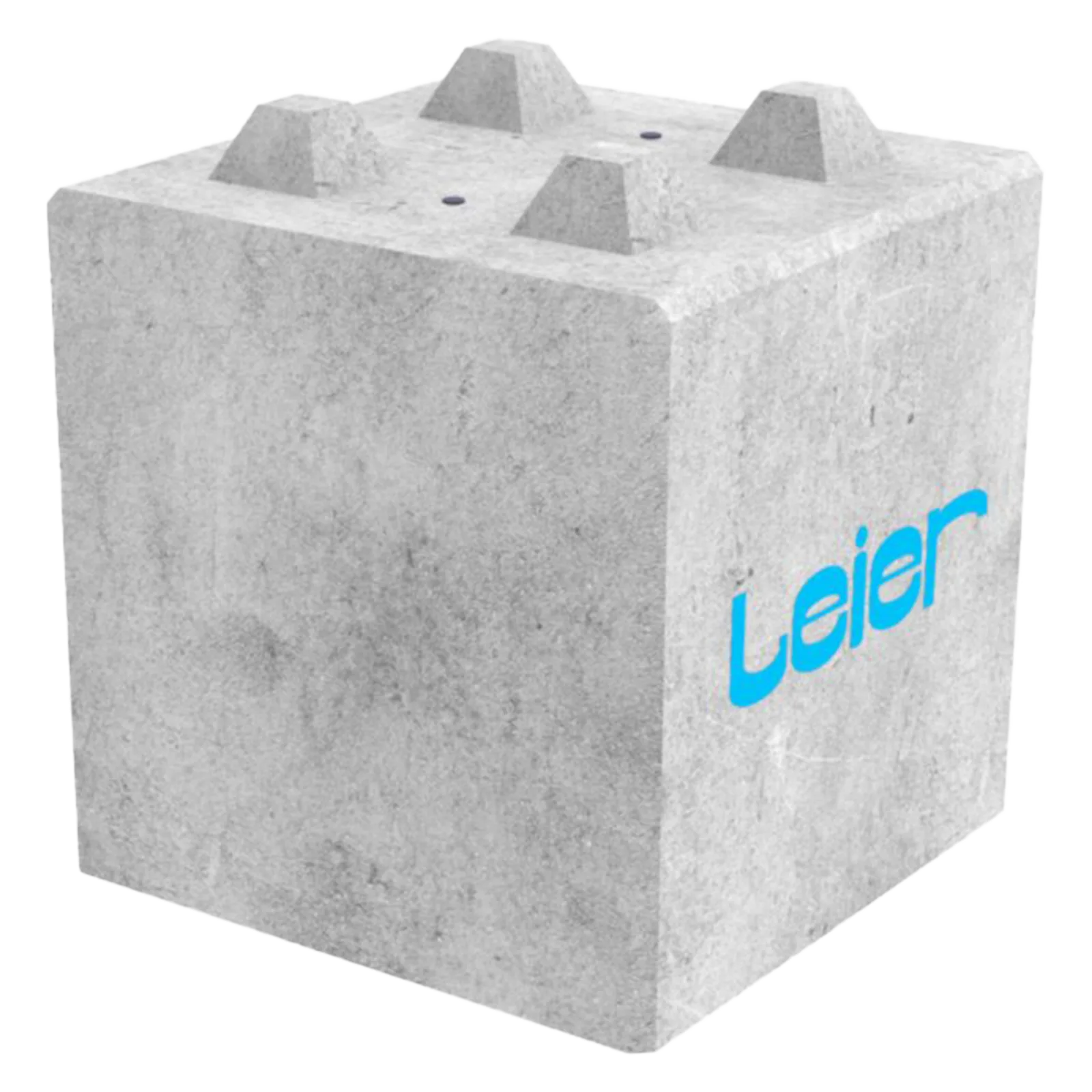 Leier betonski blok — Polovični