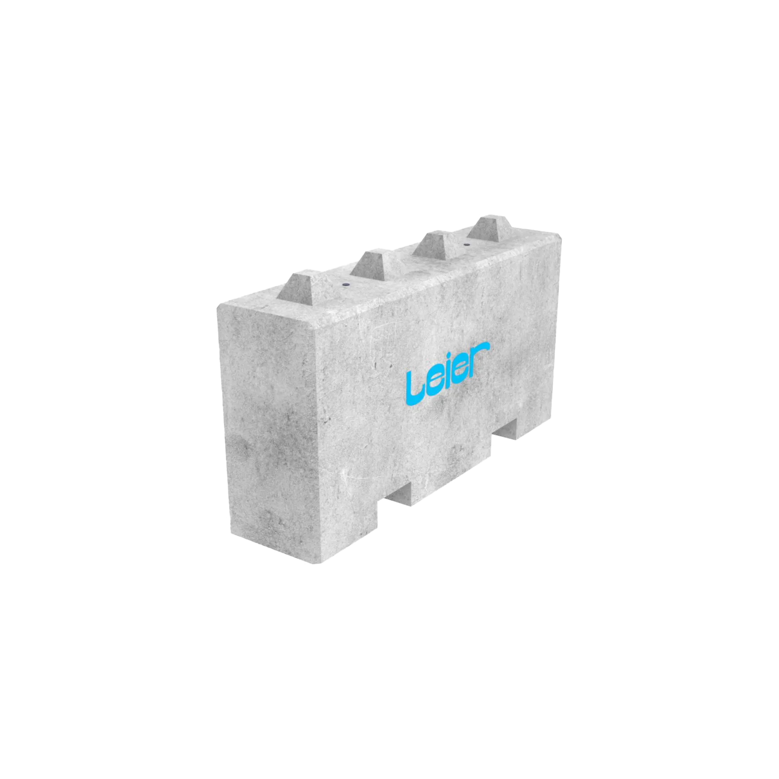 Leier betonski blok — S izrezom 160×40×80 cm