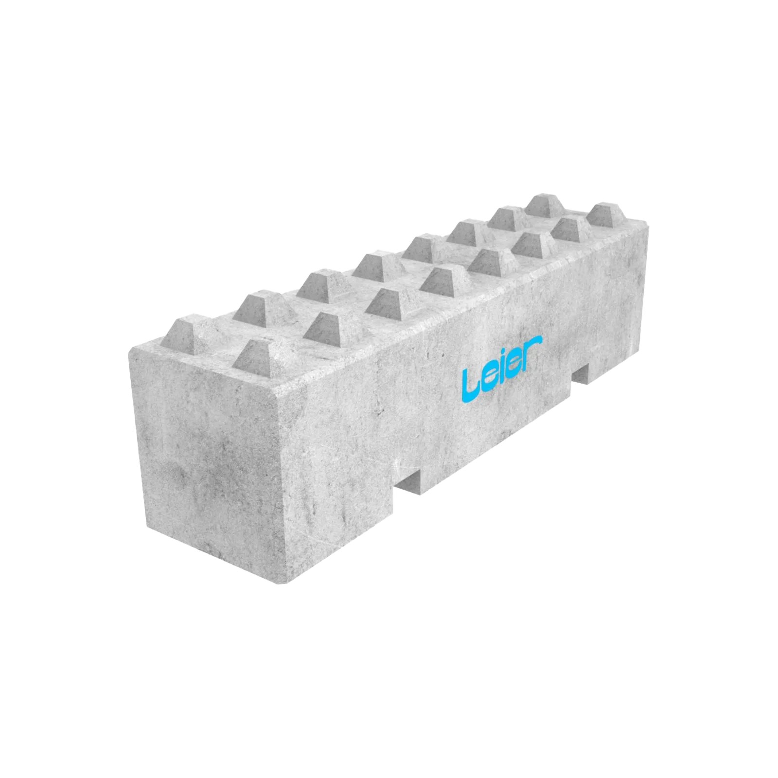 Leier betonski blok — S izrezom 240×60×60 cm