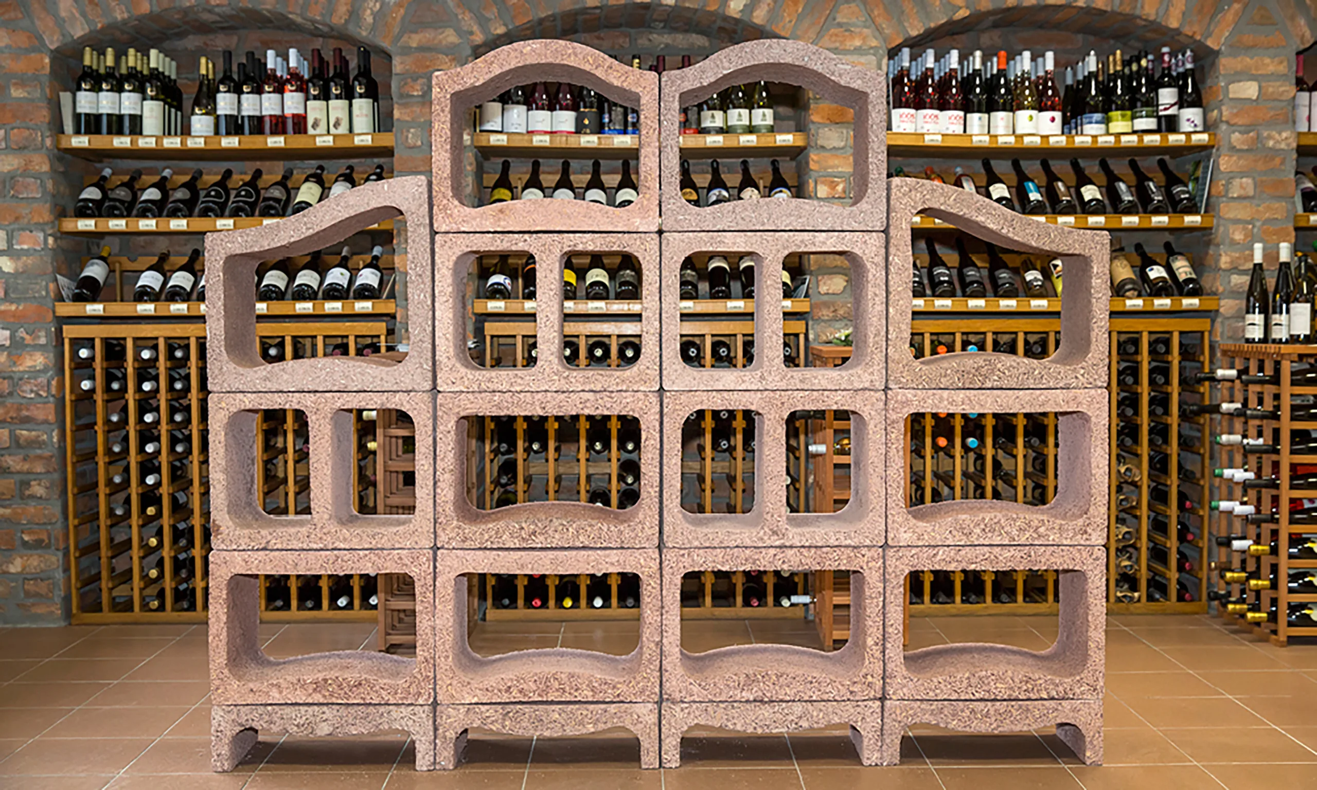 Durisol vinoteka regal